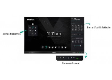 TLM6580 Ecran Tactile Interactif 65 TRAULUX Garantie 5 Ans Sur Site