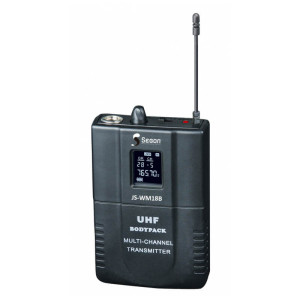 JS-WM18B-Rondson-Boitier-émetteur-UHF-micro-cravate-et-micro-casque