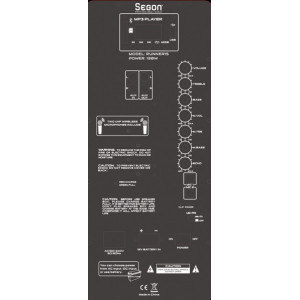 RUNNER15-Rondson-Enceinte-amplifiée-130W