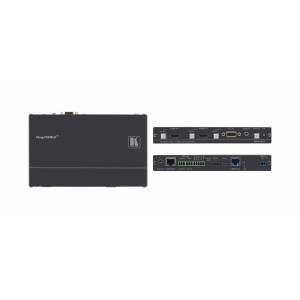 DIP-20 Emetteur HDBaseT 2 HDMI & 1 VGA avec Ethernet