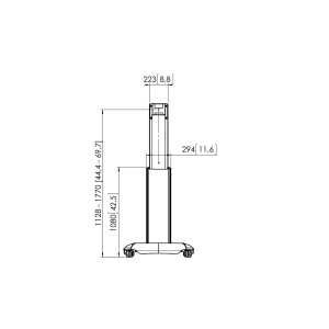 pft2520-trolley-pour-ecran-de-32"-a-55"