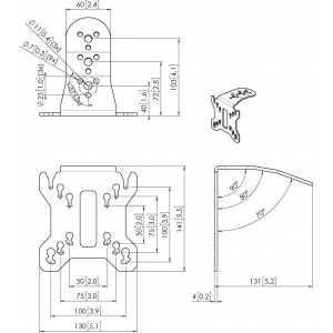 PFI-3015-Vogel-s-Interface-inclinable-vesa-100x100-75x75