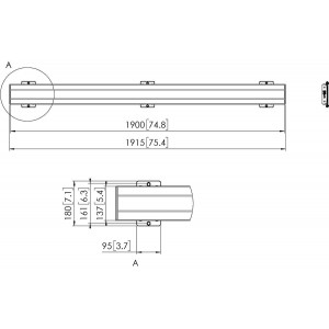 PFB-3419-Vogel-s-Barre-d-interface-vesa-horizontal