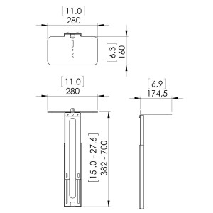 PVA-5070-Vogel-s-Support-Caméra