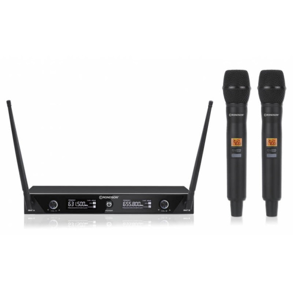 BE-1020/2MIC-Rondson-Ensemble-UHF-avec-2-micros-main