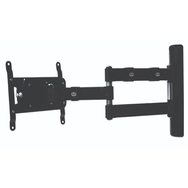 Support Mural Pour écran LCD 15 Pouces - Bras Réglable, Anti-vibration, Inclinaison 180°, En Alliage Aluminium