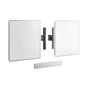 RISE-A216-Vogel-s-Kit-tableau-blanc-65"-pour-solution-sol-mur-RISE-blanc