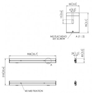 RISE-A164-Vogel-s-Adaptateur-mural