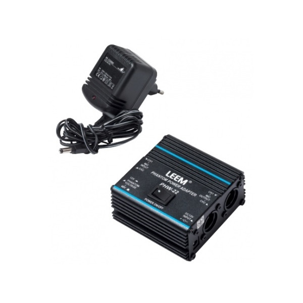 PHW-22-Rondson-Alimentation-fantôme-48V-pour-2-micros