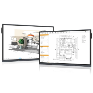 ST-75-UHD-AND-HP-007-S Speechi Ecran interactif SuperGlass+ S