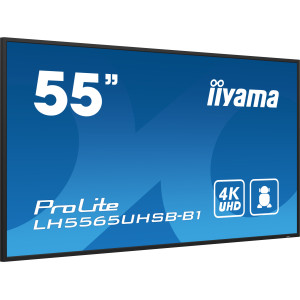 LH5566UHSB-B1AG IIYAMA Ecran professionnel 55" UHD 4K