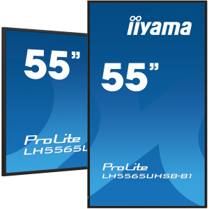 LH5566UHSB-B1AG IIYAMA Ecran professionnel 55" UHD 4K