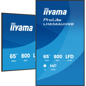 LH6566UHSB-B1AG IIYAMA Ecran professionnel 55" UHD 4K