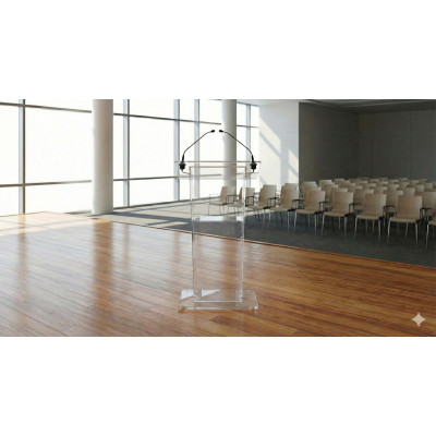 Pupitres de conférence en plexi